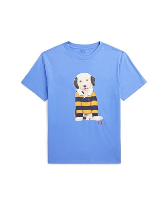 Polo Ralph Lauren Big Boys Dog-Print Cotton Jersey T-shirt