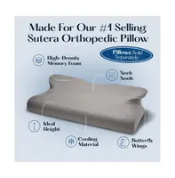 Sutera Dream Deep Silverthread Pillowcase