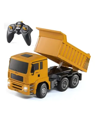 Remote Control Dump Truck Toy Rc Dump Truck Gift for Neutral aged 8 and up