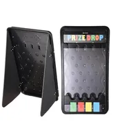 Win Spin 25" Prize Drop Board Disk Drop Game w/20 Pucks Home Tradeshow - Black