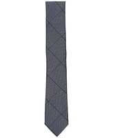 Alfani Men's Amber Grid Tie, Created for Macy's