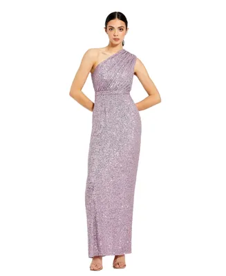 Mac Duggal Women's Embellished Sleeveless Fitted Cocktail Dress