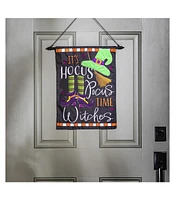 Hocus Pocus Time Garden Applique Flag