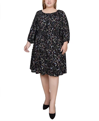 Ny Collection Plus Size Long Sleeve Dress