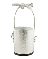 Arezzo Women's Alaia Mid Block Heel Sandals