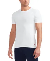 Polo Ralph Lauren Men's 3-Pack Slim-Fit Classic Cotton Crew Undershirts