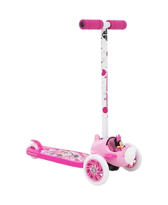 Huffy Disney Minnie Tiltn Turn Preschool Scooter, Pink