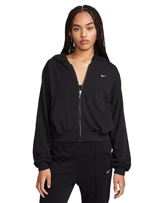 Nike Women's Sportswear Chill Terry Loose-Fit Full-Zip French-Terry Hoodie