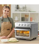 21.5 Quart 1800W Air Fryer Toaster Countertop Convection Oven with Recipe