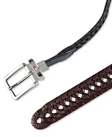 Tommy Hilfiger Men's Reversible Lace Logo Belt