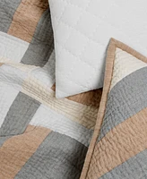 Hotel Collection Pieced Diamond Quilted Sham, King, Exclusively at Macy's