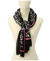 kate spade new york Women's Flourish Swirl Oblong Bandana