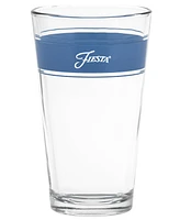 Fiesta Bright Frame 16 Ounce Tapered Cooler Glass, Set of 4