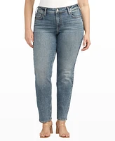 Silver Jeans Co. Plus Suki Mid Rise Curvy Fit Straight