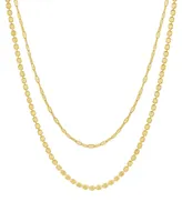 And Now This 18K Gold Plated Layered Necklace