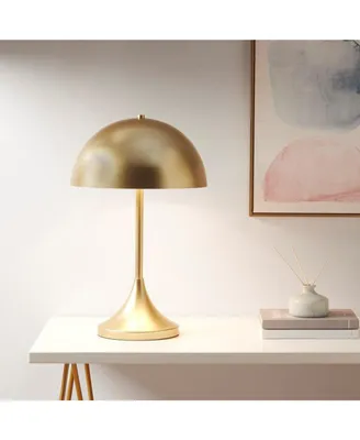 Bryson Dome-Shaped 2-Light Metal Table Lamp