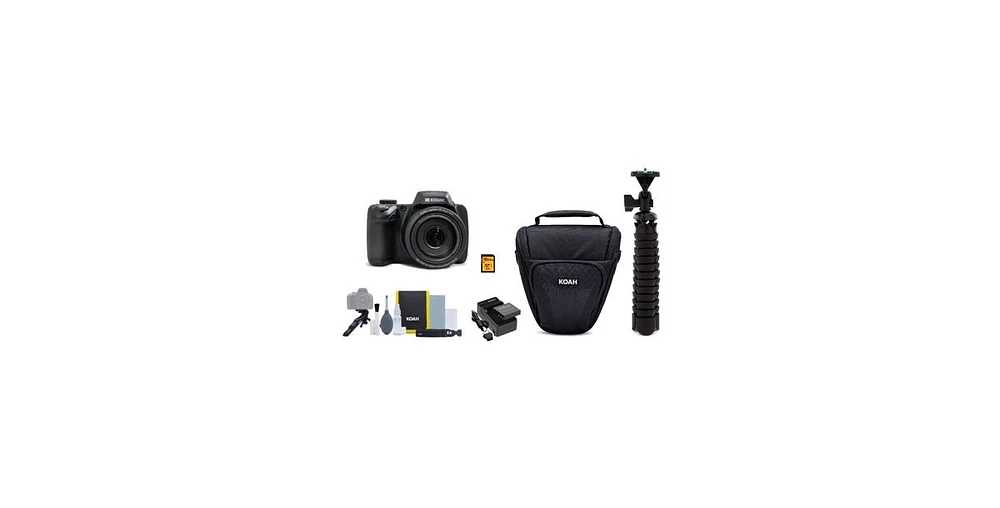 Kodak Pixpro AZ528 16MP Astro Zoom Digital Camera with 52x Optical Zoom Bundle