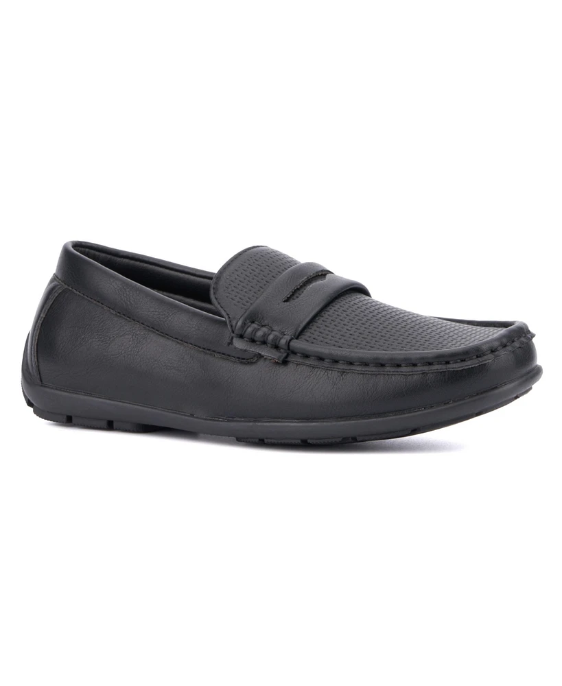 Xray Boys Youth Errol Textured Loafer Dress Shoe