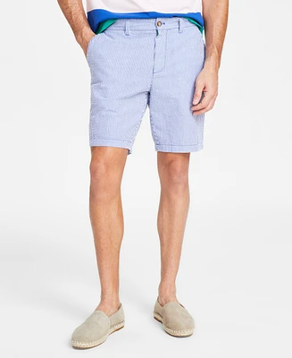 Nautica Men's 8.5" Cotton Seersucker Shorts