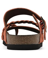 White Mountain Women's Hazy Footbed Sandals