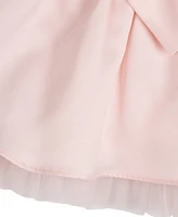 Rare Editions Baby Girl Pleated Satin Social Dress