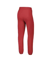 Women's G-iii 4Her by Carl Banks Red Distressed Kansas City Chiefs Scrimmage Fleece Pants