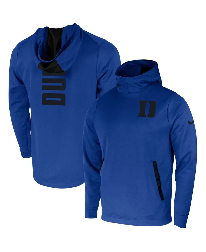 Men's Nike Royal Duke Blue Devils 2-Hit Performance Pullover Hoodie