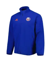 Men's adidas Royal New York Islanders Cold.rdy Quarter-Zip Jacket