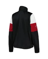 Women's G-iii 4Her by Carl Banks Black Miami Heat Change Up Full-Zip Track Jacket