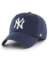 Men's '47 Brand Navy New York Yankees Franchise Logo Fitted Hat