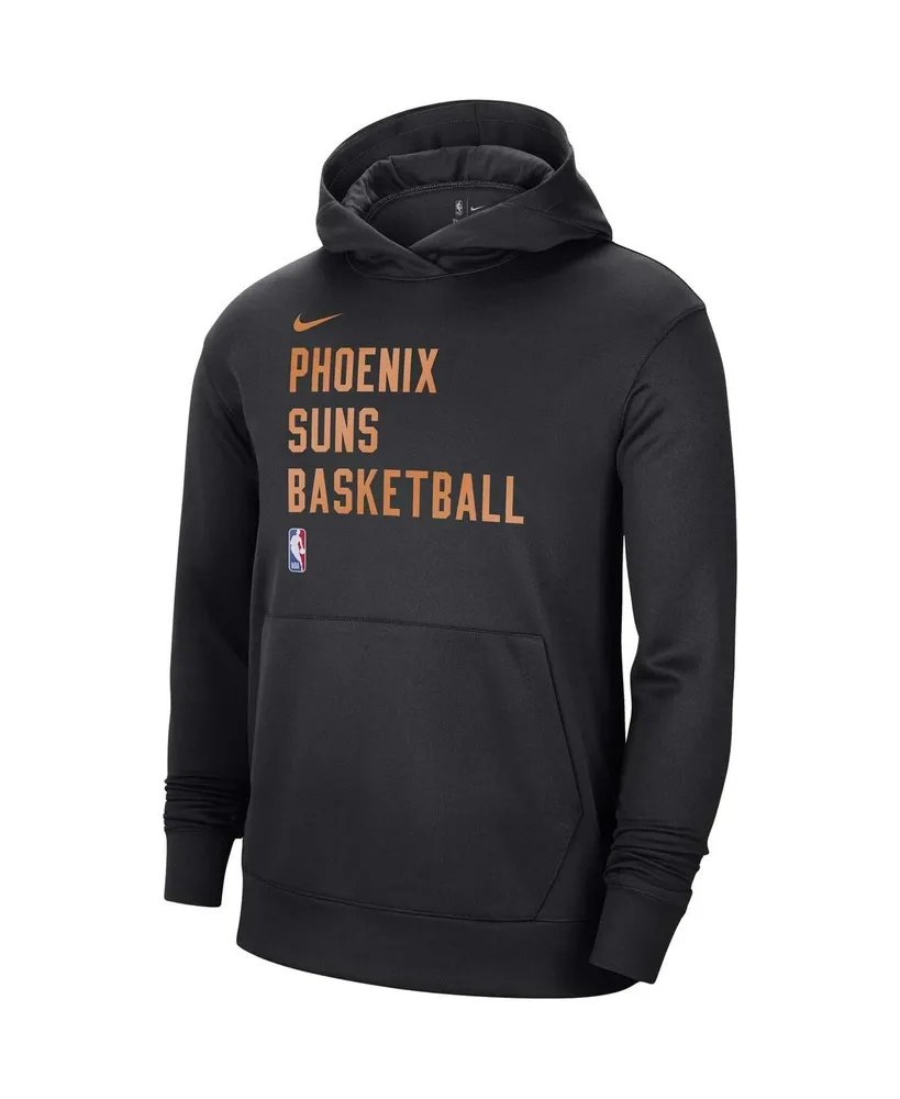 Men's and Women's Nike Black Phoenix Suns 2023/24 Performance Spotlight On-Court Practice Pullover Hoodie