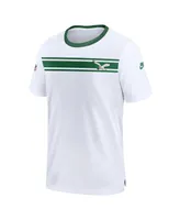 Men's Nike White Distressed Philadelphia Eagles Sideline Coaches Alternate Performance T-shirt