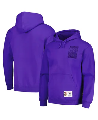 Men's Mitchell & Ness Purple Phoenix Suns Hardwood Classics Tonal Pullover Hoodie