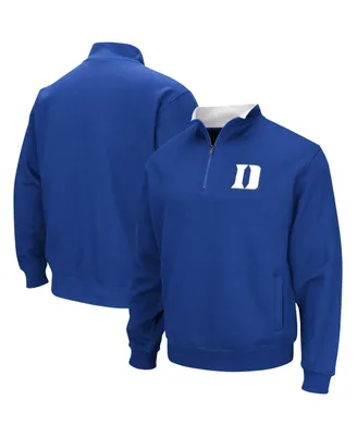 Men's Colosseum Royal Duke Blue Devils Tortugas Quarter-Zip Top