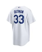 Men's Nike James Outman White Los Angeles Dodgers Replica Player Jersey