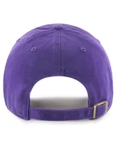 Men's '47 Brand Purple Washington Huskies College Football Playoff 2024 Sugar Bowl Champions Clean Up Adjustable Hat