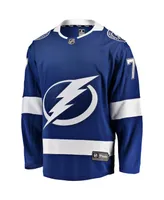 Men's Fanatics Victor Hedman Blue Tampa Bay Lightning Home Premier Breakaway Player Jersey