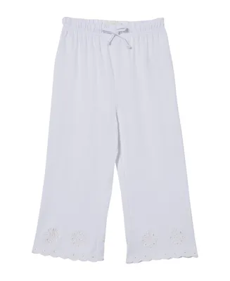 Cotton On Toddler Girls Piper Broderie Relaxed Fit Pants