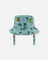 Baby Boy Beach Hat Printed Caravan - Infant