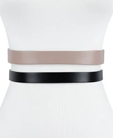 Calvin Klein Women's 2-Pc. Skinny Dress Belts Set