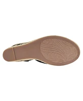 Impo Women's Tiyasa Embroidered Platform Wedge Sandals