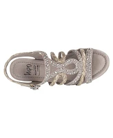 Impo Women's Omalia Raffia Platform Wedge Sandals