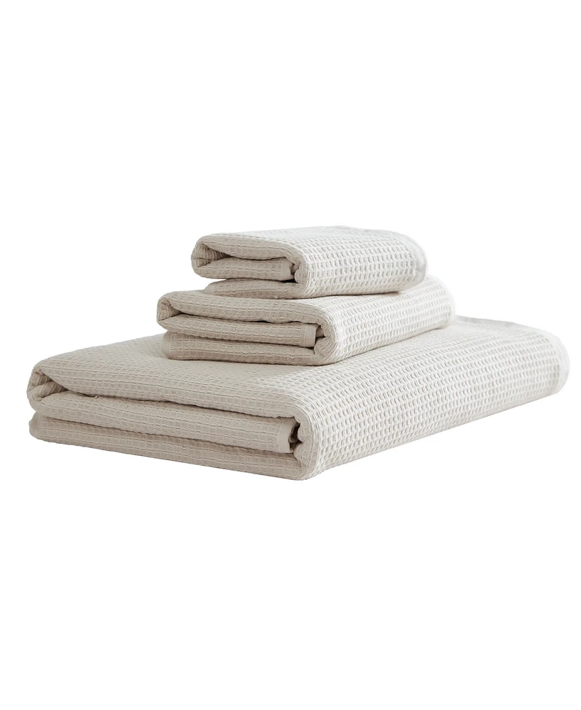 Calvin Klein Eternity Solid Cotton Terry 3-Piece Towel Set