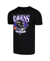 Men's New Era Black Baltimore Ravens Team Logo T-shirt