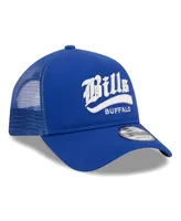 Men's New Era Royal Buffalo Bills Caliber Trucker 9FORTY Adjustable Hat