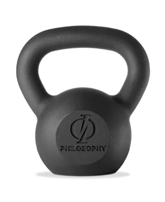 Philosophy Gym Cast Iron Kettle bell Weight, 30 lbs