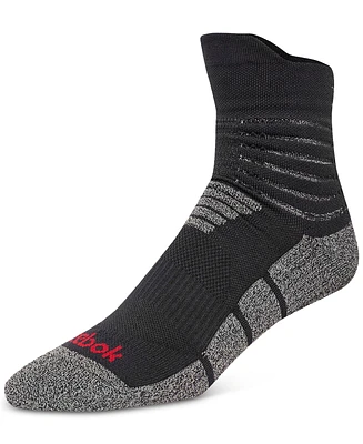 Reebok Men's Select Terry Basketball Quarter Socks