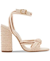 Steve Madden Women's Malou Knotted Woven Dress Sandals