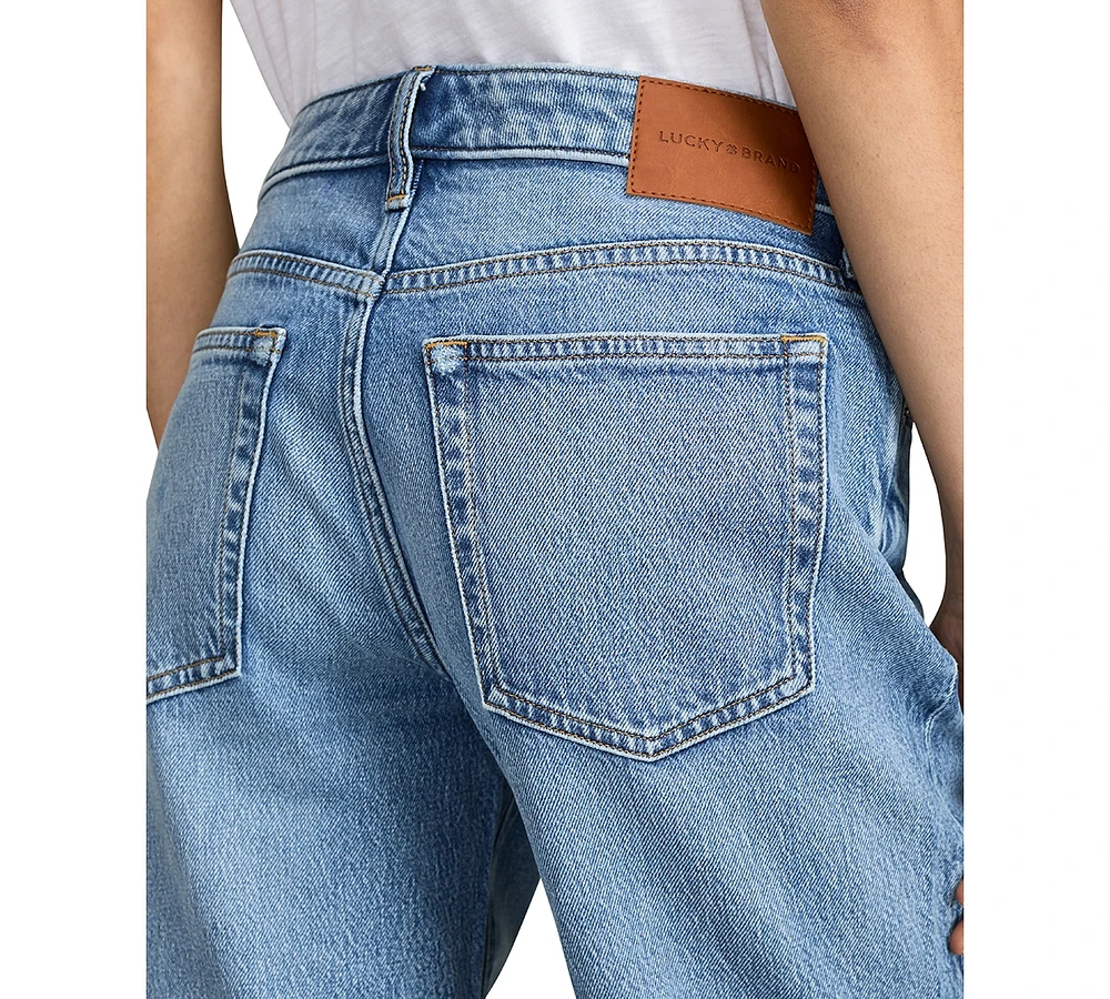 Lucky Brand Women's The Baggy Wide-Leg Jeans