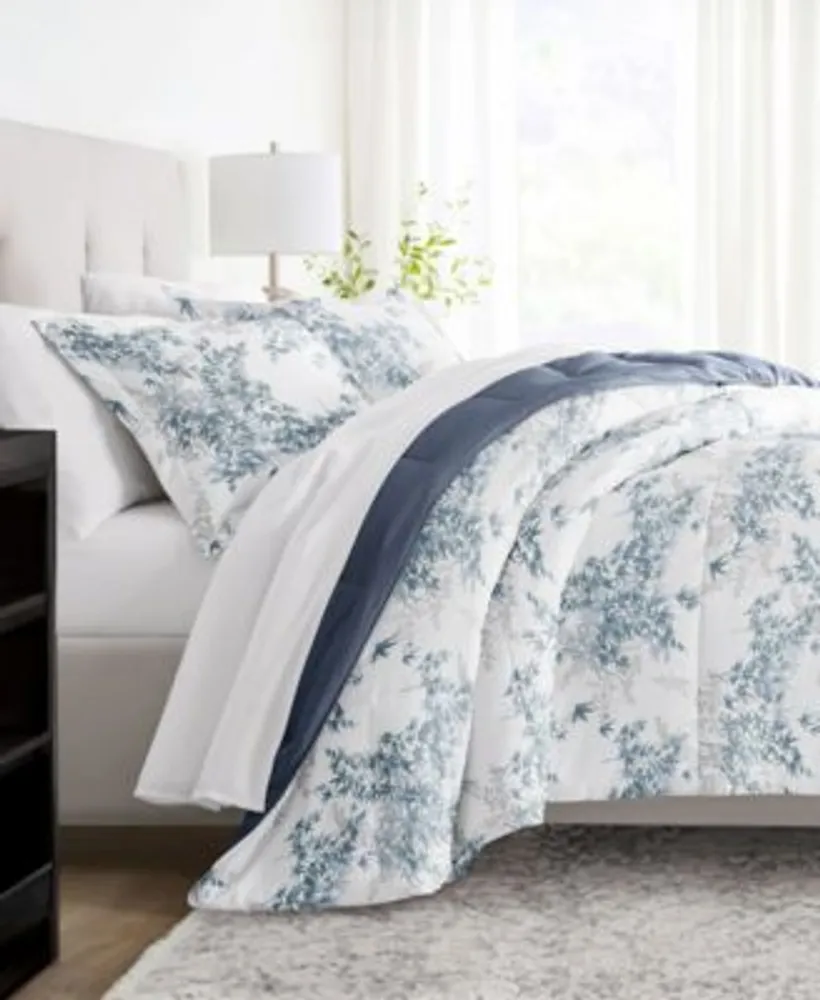 Bamboo Bliss by Royal Heritage Cascade Waffle Weave Duvet Cover